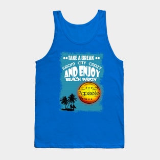 Papeete Tropical Beach Tank Top